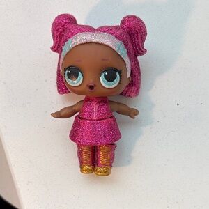 L.O.L. Surprise! Sparkly Pink Doll with Gold Boots